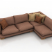 3D Modell Sofa - Vorschau