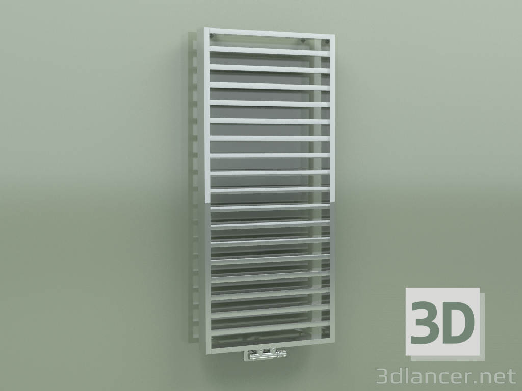 Modelo 3d Toalheiro aquecido IT IS (1208x500, cromado) - preview