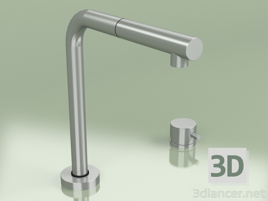 Modelo 3d Misturador para pia de cozinha com misturador externo, giratório sob a bica da janela (443,12) - preview