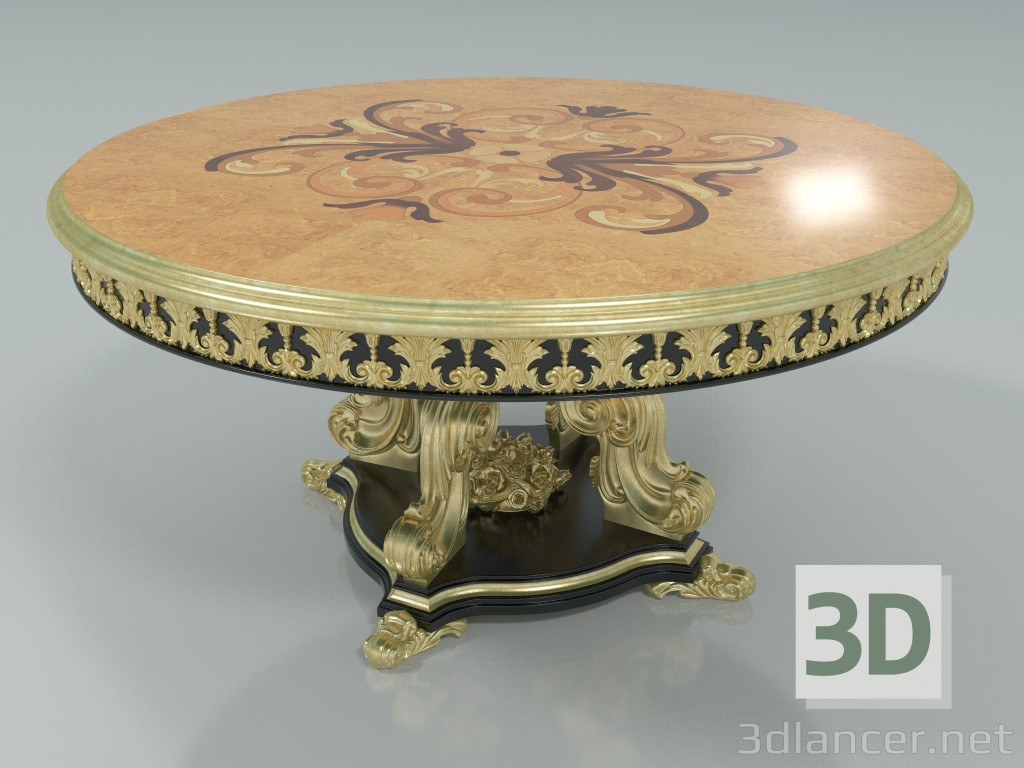 modello 3D Tavola rotonda (art. 13143) - anteprima