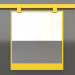 3d model Mirror ZL 13 (600х500, luminous yellow) - preview