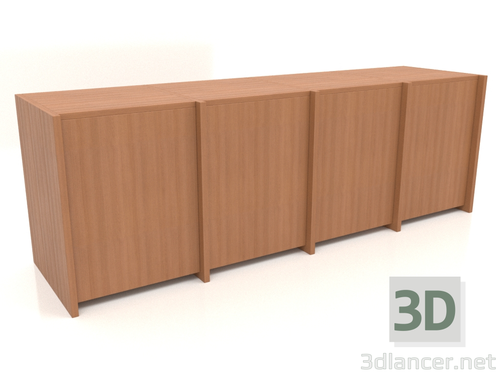 3d модель Тумба ST 07 (1530х409х516, wood red) – превью