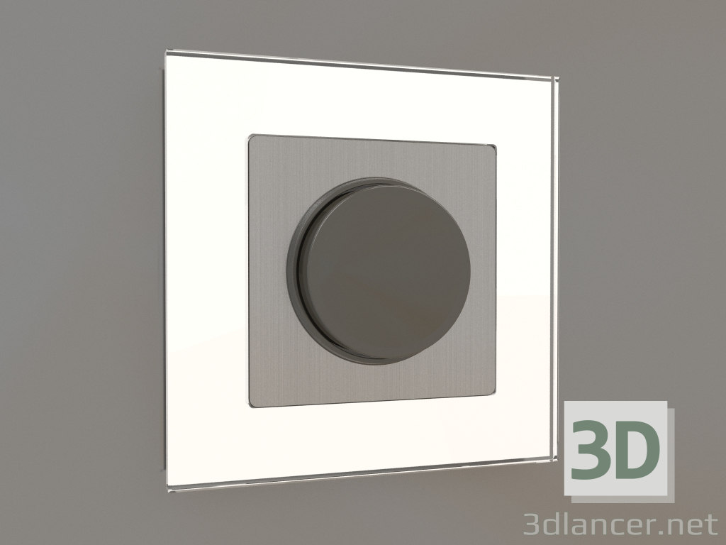 Modelo 3d Dimmer (níquel brilhante) - preview