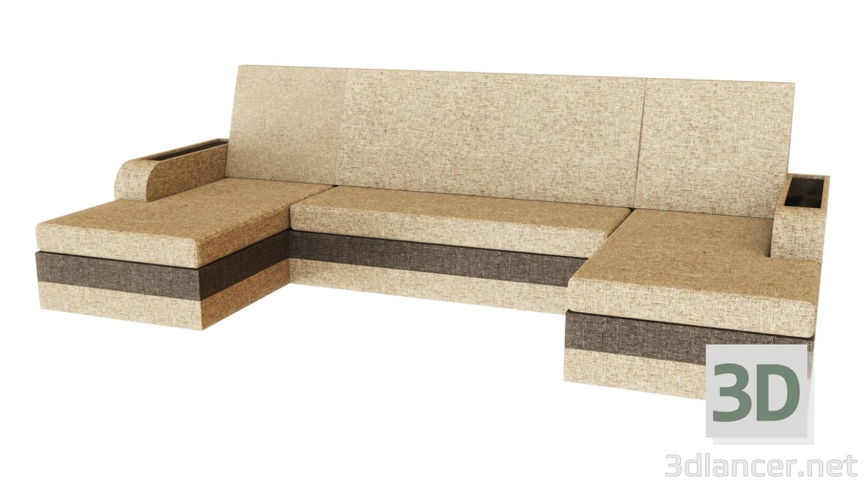 Sofa 3D-Modell kaufen - Rendern