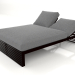 3d model Cama para descanso 140 (Negro) - vista previa