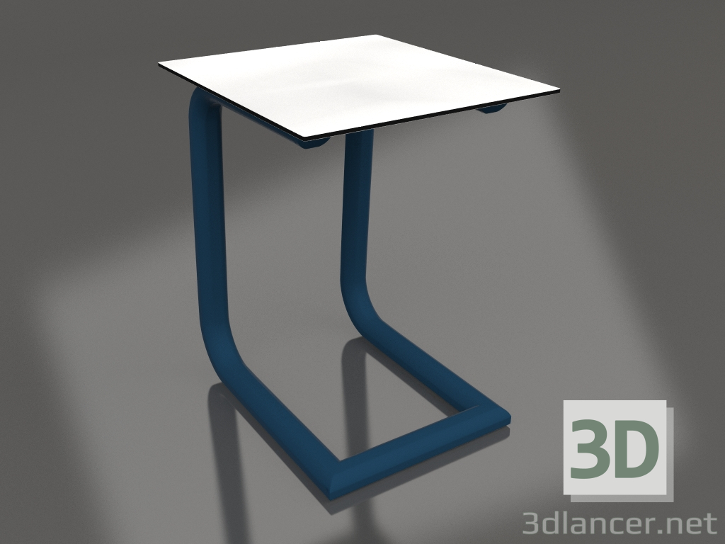 3d model Side table C (Grey blue) - preview