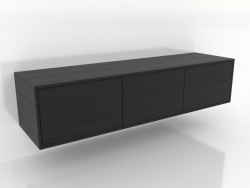 Meuble TV 2 1500 mm (noir RAL 9005)