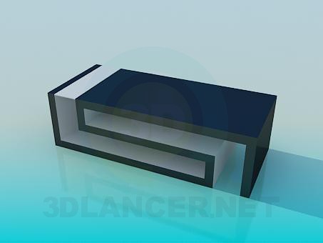 Modelo 3d Mesa de centro - preview