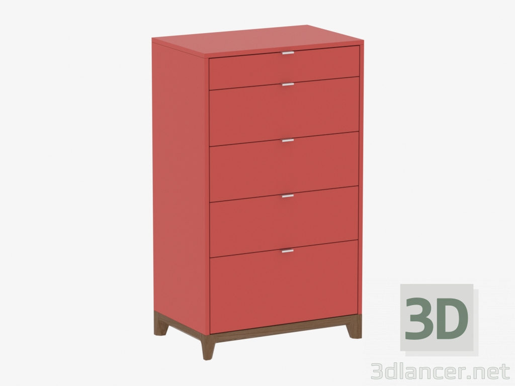 modello 3D Cassa alta armadio (IDC022001007) - anteprima