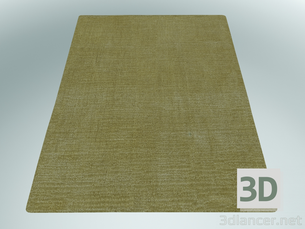 Modelo 3d Tapete The Moor (AP7, 200x300cm, Campo Amarelo) - preview