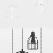 3d Cage Pendant Lights 2 модель купити - зображення