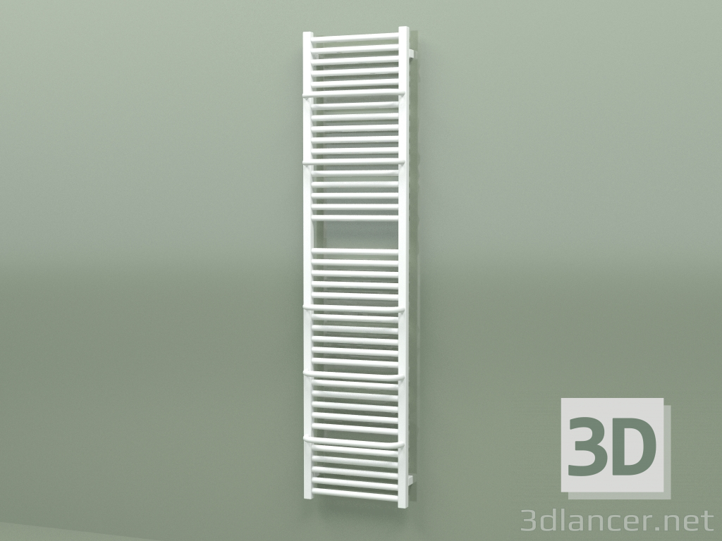 3d model Barra de toalla con calefacción Lima (WGLIM170040-SX, 1700х400 mm) - vista previa