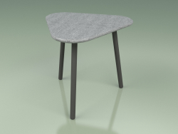 Table d'appoint 010 (Metal Smoke, Luna Stone)