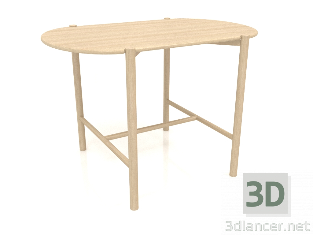 3d model Dining table DT 08 (1100x740x754, wood white) - preview