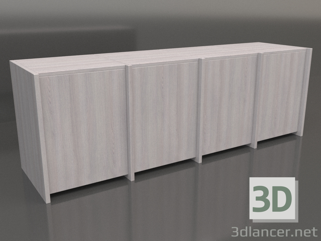 3d model Gabinete ST 07 (1530х409х516, madera clara) - vista previa