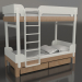 modello 3D Letto a castello TUNE J (UWTJA2) - anteprima