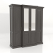 modèle 3D armoire 4 portes - preview