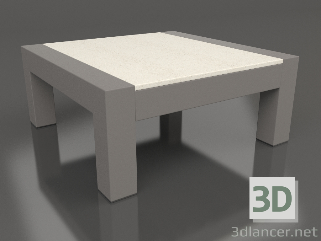 3d модель Боковой стол (Quartz grey, DEKTON Danae) – превью