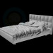 modello 3D letto rugosa - anteprima