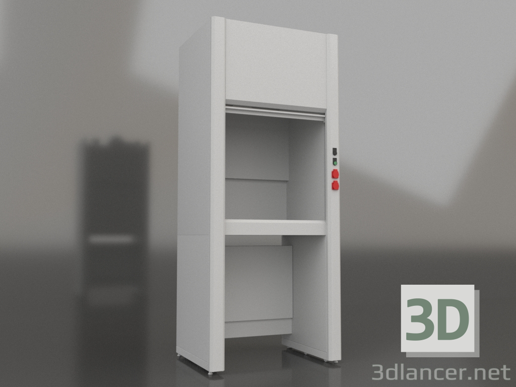 3d model Chemical fume cupboard LK-900 SHVP - preview 3d model Chemical fume cupboard LK-900 SHVP - preview