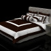 modello 3D di Letto biancheria con cioccolato bianco comprare - rendering