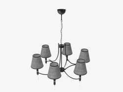 Lustre preto Abil 22966