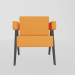 3d Armchair model buy - render