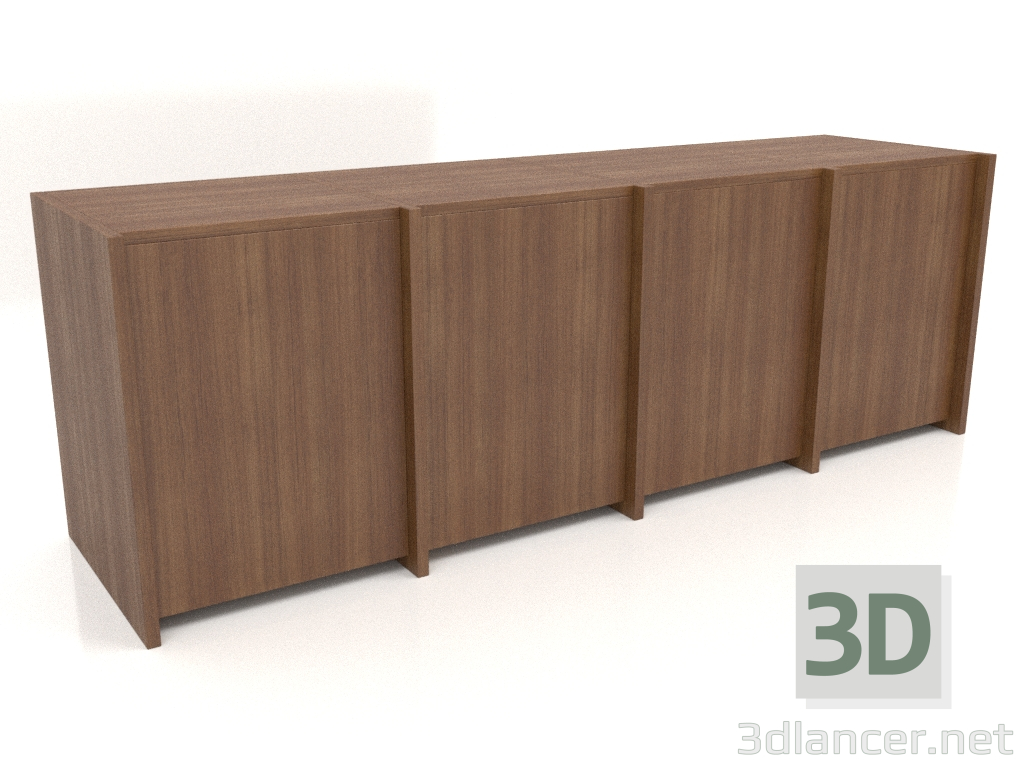 3D Modell Schrank ST 07 (1530х409х516, Holzbraun hell) - Vorschau