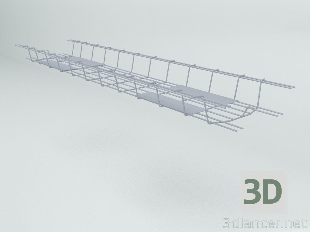 3d model Bandeja portacables SOD14 - vista previa