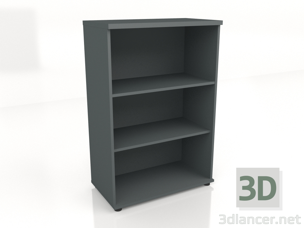 3d model Bookcase Standard MEA3504 (801x432x1189) - preview