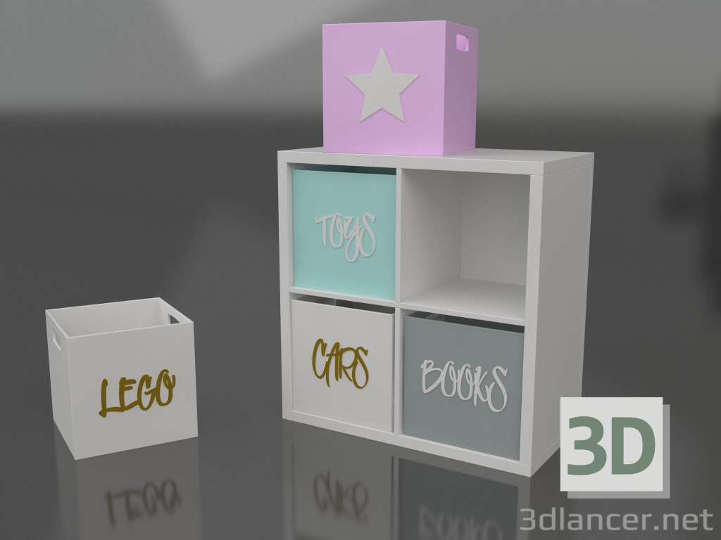 3d model Boxes - preview