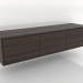 3d model TV cabinet 2 1500 mm (ash walnut) - preview