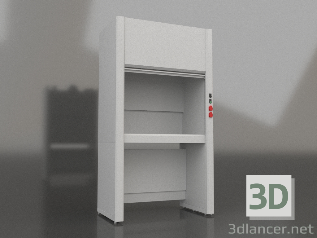 3d model Chemical fume cupboard LK-1200 SHVP - preview 3d model Chemical fume cupboard LK-1200 SHVP - preview