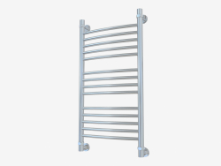 Heated towel rail Bohemia curved (800x400)