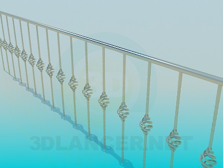 3d model Fence - preview