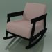 3d model Rocking Chair (307, Black) - preview