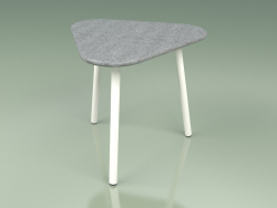 Table d'appoint 010 (Metal Milk, Luna Stone)