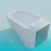 3d model Modern toilet - preview