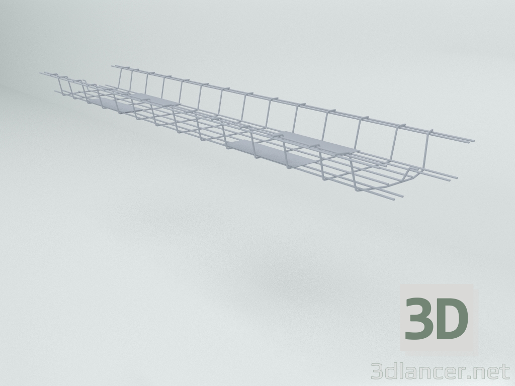 3d model Bandeja portacables SOD16 - vista previa