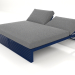 3d model Cama para descanso 200 (Azul noche) - vista previa