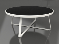 Table à manger ronde Ø175 (DEKTON Domoos, Gris Agate)