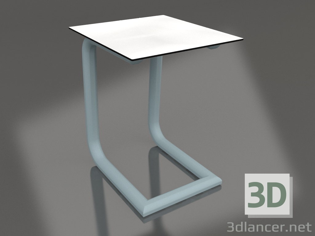 3D Modell Beistelltisch C (Blaugrau) - Vorschau