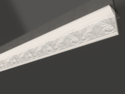 Plaster molding ceiling cornice KL 002 (100x50x1200)