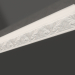 modello 3D Cornice per soffitto con cornice in gesso KL 002 (100x50x1200) - anteprima