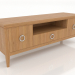 3d model Mueble TV 3 1500 mm (roble natural) - vista previa