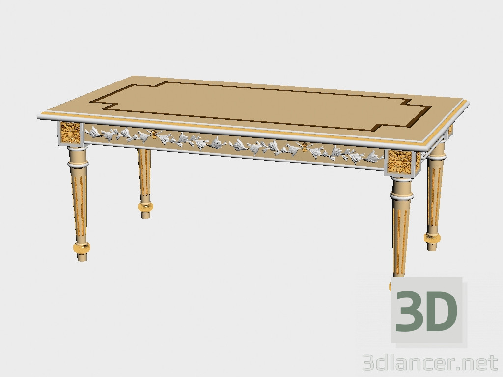 modèle 3D Table basse - preview