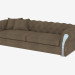 3D Modell Dreifach-Sofa Nirvana (260х110х65) - Vorschau