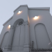 3d Crypt model buy - render