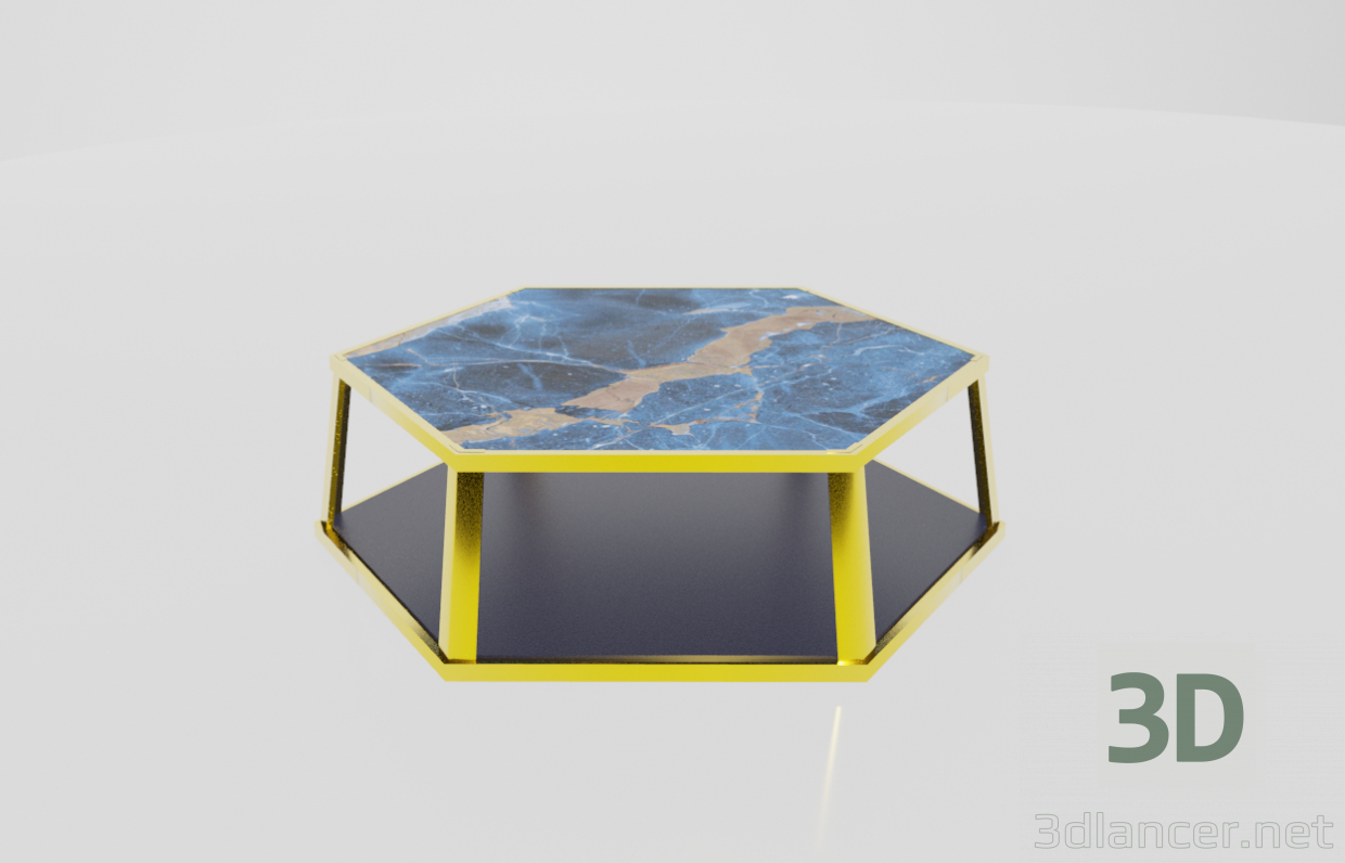 3d Table model buy - render