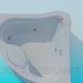 3d model Baño jacuzzi - vista previa